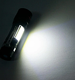Ручний ліхтарик BL-520-T6 / mirco USB  / Чорний, фото 3