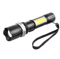 Світлодіодний ліхтарик BL-W546 / mirco USB  / Чорний