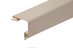 Планка FaSiding Standard/BlockHouse "зовнішній кут" "Какао" Т-12. 3.05м