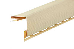 Планка FaSiding Standard/BlockHouse "зовнішній кут" "Мімоза" Т-12. 3.05м