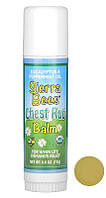 Sierra Bees стик-бальзам для втирания в грудь эвкалипт и перечная мята 17 г бальзам от простуды