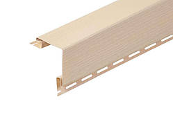 Планка FaSiding Standard/BlockHouse "зовнішній кут" "Мигдаль" Т-12. 3.05м