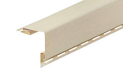 Планка FaSiding Standard/BlockHouse "зовнішній кут" "Пшениця" Т-12. 3.05м