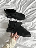 UGG Ultra Mini Black Lacquer Premiun 36