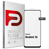 Стекло защитное Armorstandart Pro Xiaomi Redmi 12 Black (ARM66568)