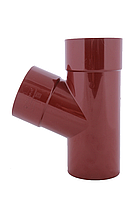 Трійник Profil 100/100/67 130 червоний