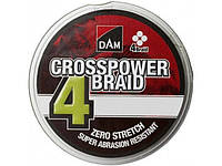 Шнур DAM Effzett 4-Braid 150m 0.13mm 6.8kg (15lb) (moss green) (зеленый)