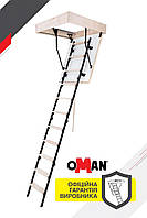 Лестница на чердак Oman Mini Termo (80x60) H265