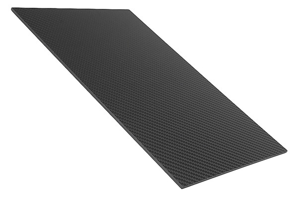 Лист карбоновий Sunlike 500x500x1.5 мм (3K Twill Matte), фото 1