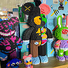 3D конструктор Magic Blocks Dissected Companion Bearbrick 50 см - блоковий ведмідь у стилі KAWS, 4000+ деталей, фото 3