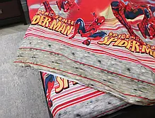 Дитячий односпальний комплект постільної білизни Spider-Man Людина Павук 150*220 червоний із Бязі Gold для хлопчика Черешенька ТМ, фото 5
