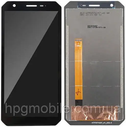 Дисплей Blackview Oscal Pad 60 Wi-Fi модуль (екран, сенсор) оригінал, Чорний, фото 1