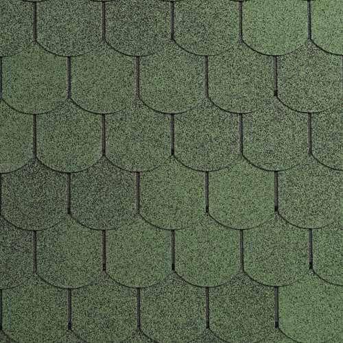 Бітумна черепиця Superglass Biber (03) Amazon Green, фото 1