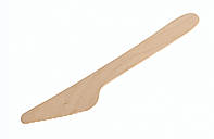 Нож одноразовый деревянный 16 см 100 шт One chef NK-810099