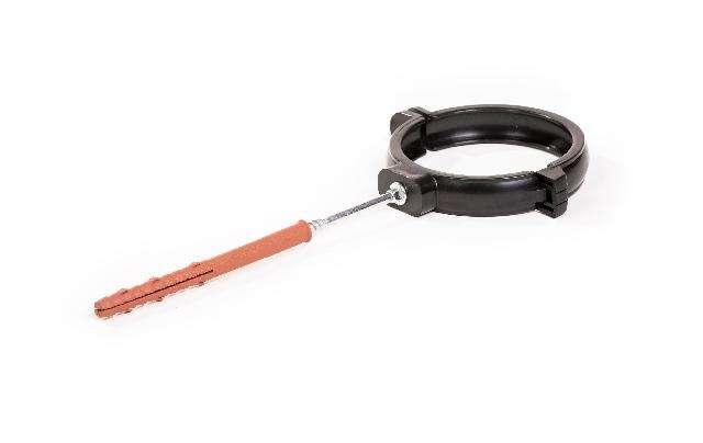 Тримач труби PROFiL пласт. L160 130 чорний, фото 1