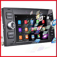 Штатная автомагнитола 4/32Gb для Форд Фиеста Фокус Мондэо Ц-Макс С-Макс Гэлакси Торнэо Транзит Коннект