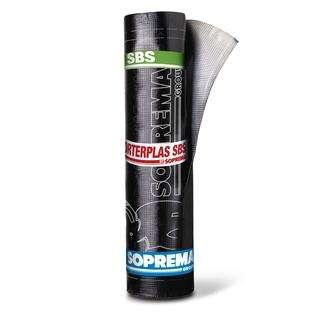 Полімер-бітумна мембрана SOPREMA MORTERPLAS SBS FP 4, 1x10 м