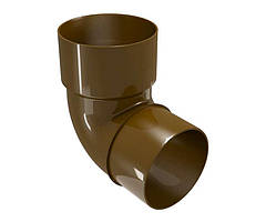 Коліно 87.5° Regenau 100 коричневий