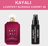 Аромат похож на KAYALI / LOVEFEST BURNING CHERRY 48 15мл.