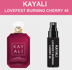 Аромат схожий на KAYALI / LOVEFEST BURNING CHERRY 48 15мл.