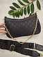 Жіноча сумка Gucci, 26*15*5.5см, чорна,  931517, фото 3