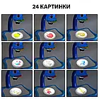 Дитячий стіл проектор для малювання Projector Painting з музикою підсвічуванням і фломастерами, фото 2
