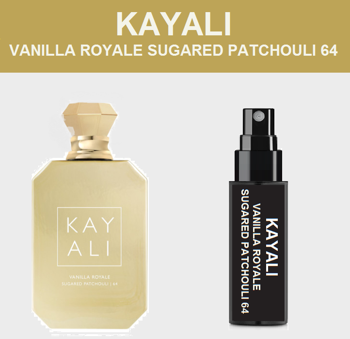 Аромат схожий на KAYALI / VANILLA ROYALE SUGARED PATCHOULI 64 15мл.