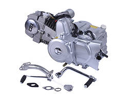 Двигун бензиновий 125CC ТАТА на мопеди Дельта/Альфа/Актив, механіка, електростартер, без карбюратора (тип 2)