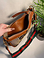 Жіноча сумка Gucci, 26*15*5,5см, коричнева, 931519-2, фото 3