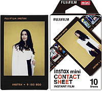 Фотобумага Fujifilm INSTAX MINI CONTACT SHEET картридж 11, 12, 9, 8, 40, 50s, 70, 90, 25s, liplay, EVO, LINK