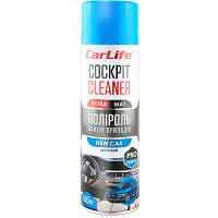 Автополироль CARLIFE Cockpit Cleaner EXTRA MAT Новая машина 500мл (CF524) - Топ Продаж!