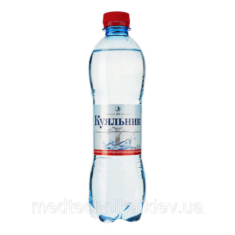 Вода лікувальна Куяльник-1, сильногазована, 0,5 л, фото 1