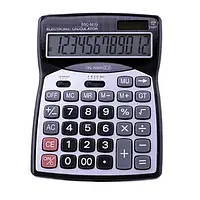 Калькулятор настольный 9833 двойное питание 12-ти разрядный