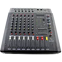 Аудиомикшер Mixer BT 808D Микшерный пульт black