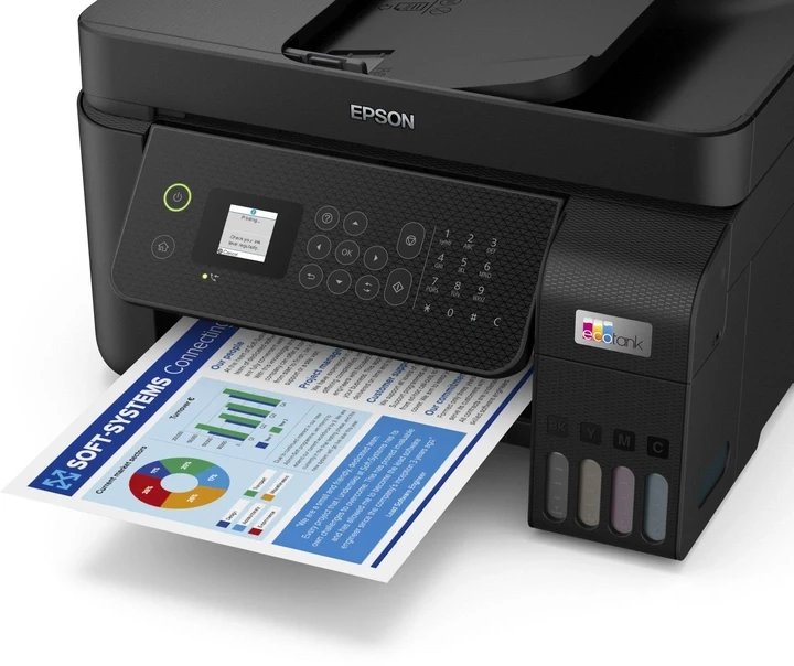 Многофункциональное устройство Epson EcoTank L5290 Принтер-копир-сканер (Принтеры и мфу) Принтеры с Wi fi МФУ - фото 6 - id-p2113823555