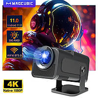 Портативний проєктор MAGCUBIC HY320 Black 4K Dual Wifi6 4K 390ANSI BT5.0