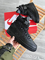 Кроссовки Nike SF Air Force 1 High Triple Black