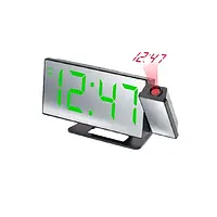 Часы электронные настольные Clock VST-896-4 с ярко-зеленой подсветкой