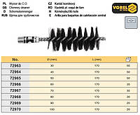 Щітка для чищення димоходів Ø=80 мм l=170 мм VOREL-72968