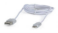 Кабель Cablexpert USB2.0 - Lightning+MicroUSB, 1.8 м Серый (CCB-USB2AM-mU8P-6) LP, код: 1901635