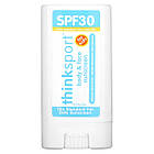 Think, Thinksport, Face & Body, солнцезащитный стик для детей, SPF 30,, фото 3