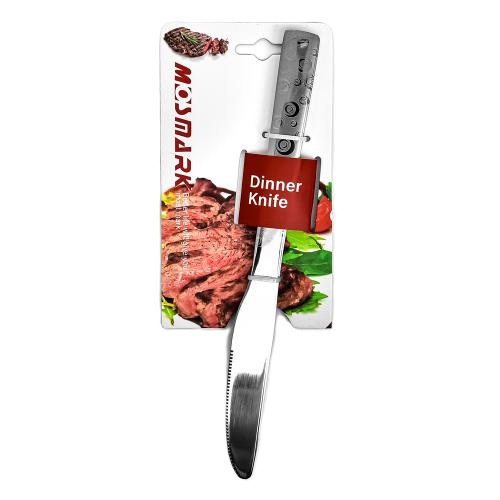 Набір столових ножів "Bubbles silver" Stenson R89846 нержавіюча сталь 3 шт/наб