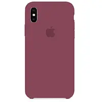 Чехол SIlicone Case для iPhone XS Max protective matte cover camelia