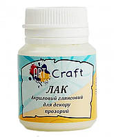 Лак акриловий глянцевий 20 мл., ArtCraft (5000-AC)