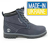 Жіночі сині черевики (зроблено в Україні) код 101 37. Розміри в наявності: 37, 38.