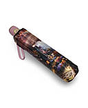 Парасолька жіноча автомат Susino №466 9 спиць 3 складання Фрезовий, фото 5