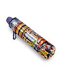 Парасолька жіноча автомат Susino №466 9 спиць 3 складання Фіолетовий, фото 4