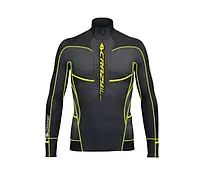 Кофта мужская с карманами SKY RUN-TRAIL MAN YELLOW FLUO L