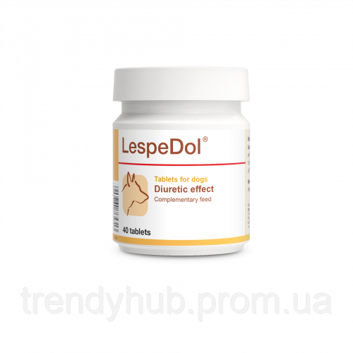 Витаминно-минеральная кормовая добавка с мочегонным действием для собак Dolfos LespeDol 40 та LP, код: 7739813 - фото 1 - id-p2113835929