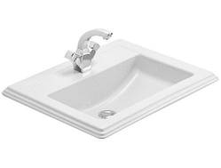 Умивальник врізний у стільницю Villeroy & Boch Hommage 63x52,5